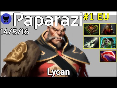 Paparazi plays Lycan!!! Dota 2 7.22