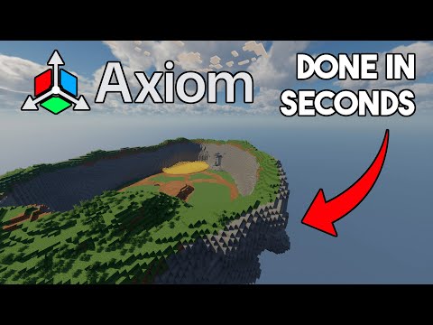 Straunge - Axiom: The Newest Building Mod that will COMPLETELY Change Minecraft Building (Review & First Build)
