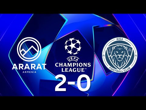 FC Ararat-Armenia Erevan 2-0 FC Riga 
