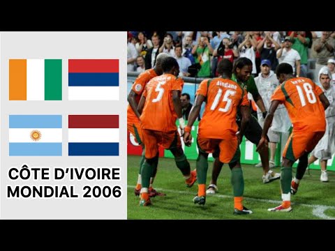 Côte d'ivoire 🇨🇮 | Coupe du monde 2OO6 RETRO | Tous les buts !