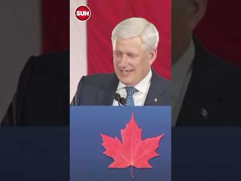Stephen Harper endorses Poilievre, mocks Carney claiming he led Canada through the financial crisis.