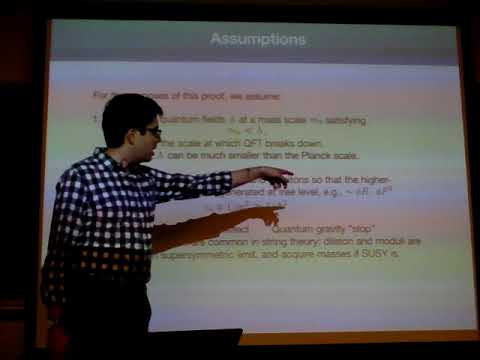 Grant Remmen: Weak Gravity, Entropy, and Dyonic Black Holes