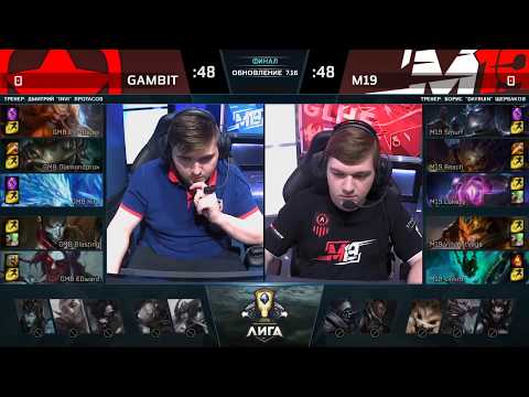 GMB vs M19 Highlights Game 1 LCL Summer Finals 2017 Gambit vs M19