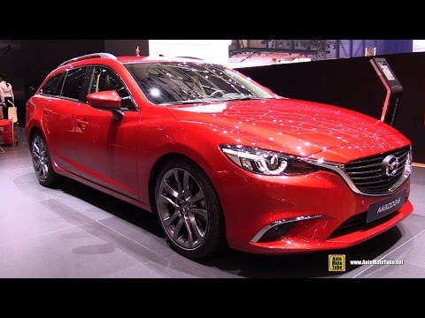 2016 Mazda 6 Sport Wagon Diesel AWD - Exterior and Interior Walkaround - 2016 Geneva Motor Show