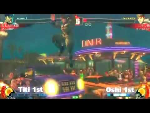Street Fighter 4 Chichi Monda (Vega) vs Nyanshi (Ryu) - Adachi 5on5 Exhibition