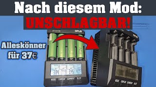 Das perfekte Ladegerät? Opus BT-C3100 Kapazitätsmessung + MOD