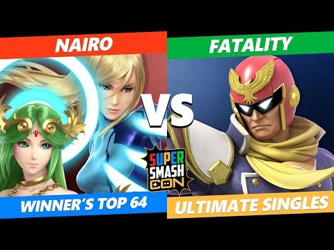 SSC 2019 SSBU - NRG Nairo (ZSS, Palutena) VS RCS Fatality (Falcon) Smash Ultimate Winner's Top 64