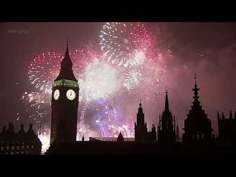 London Fireworks on New Year's Day 2011 Full Version (1080p)