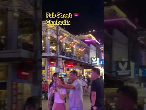🇰🇭 Pub Street #siemreap #cambodia #travel #viajes #khmer #vlog #nightlife #asia