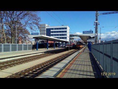 Vlaky Trnava 12.2.2019