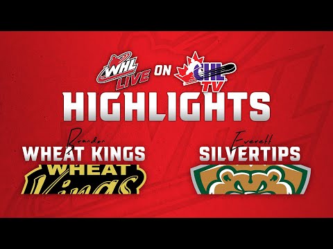 Brandon Wheat Kings at Everett Silvertips 1/17 | WHL Highlights 2024-25