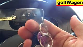 VW Golf 7 personalizácia klúča / personalizace profil klíče DO