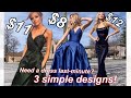 How To Make Your Own Prom Dress! (for beginners)