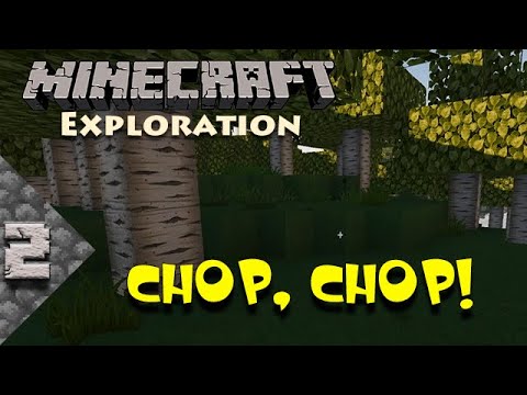 KILRtv - Minecraft Exploration || Large Biomes || Ep. 02 - "Chop, Chop!" || Chroma Hills