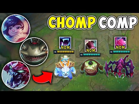 WE PLAYED THE "CHOMP COMP" AND ATE THE ENEMY TEAM (FT. IOKI)