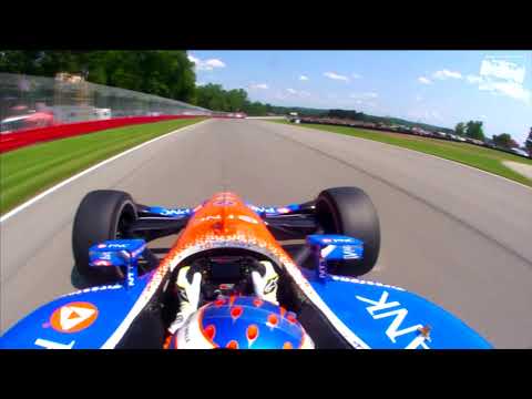 Scott Dixon onboard at Mid-Ohio in 2019