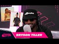Bryson Tiller on Birmingham experience & almost not dropping ‘Whatever She Wants’ 🎤 | Capital XTRA