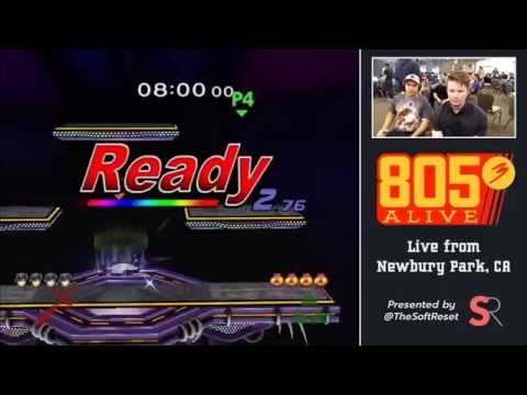 805 Alive 3 - Dinner (Marth) vs. Hulka (Sheik) - Pools