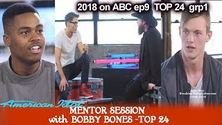Jonny Brenns - Michael J. Woodard &amp;Trevor McBane Mentor Session  Bobby Bones American Idol 2018