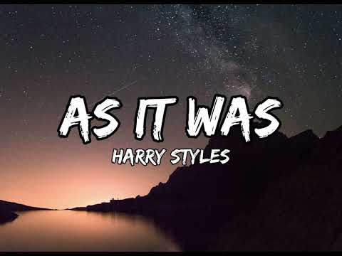 Harry Styles - As it Was (Lryics)