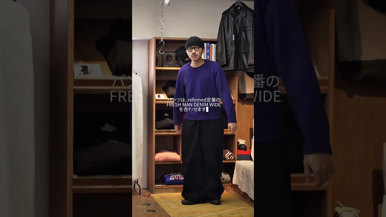 26SS注目コラボのレザージャケット‼︎#ccu #refomed