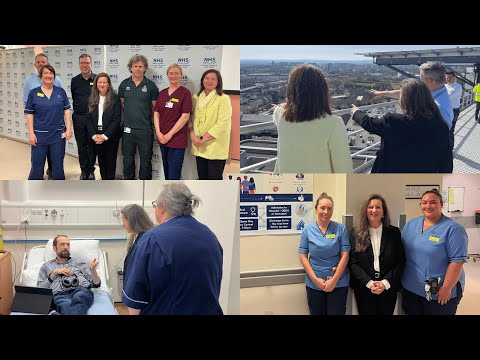 Professor Jann Gardner talks about her visit to the QEUH