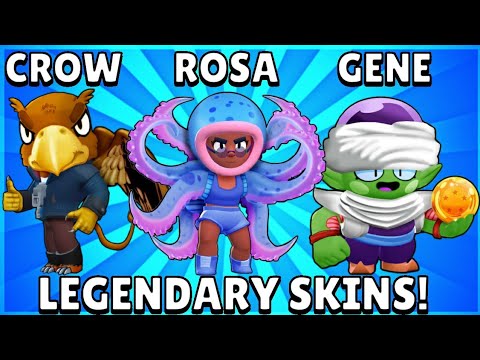 THESE ARE LEGENDARY SKINS! | Brawl Stars skin ideas episode: 35