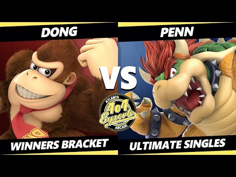 4o4 Smash Night 49 - DONG (Donkey Kong) Vs. Penn (Bowser) SSBU Ultimate Tournament