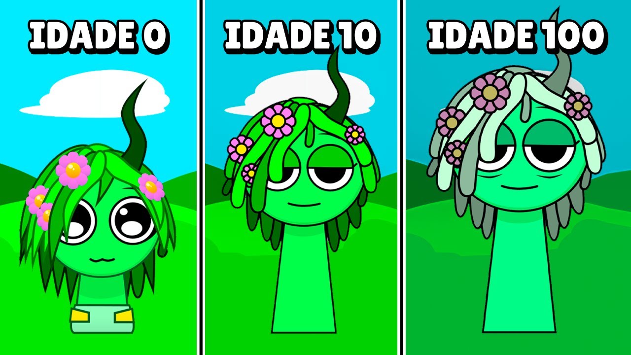 CICLO DE VIDA DOS SPRUNKIS!