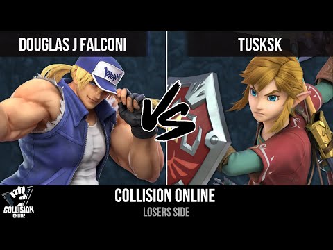 Collision Online - Tusksk (Link) Vs. douglas j falconi (Terry) - Losers Side - Smash Ultimate