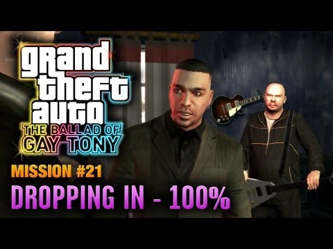 GTA: The Ballad of Gay Tony - Mission #21 - Dropping In [100%] (1080p)