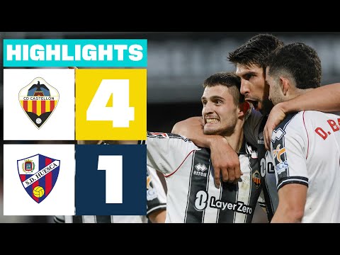 CD CASTELLÓN 4 - 1 SD HUESCA | RESUMEN LALIGA HYPERMOTION