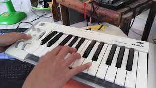 Video thumbnail for คีย์บอร์ด​ใบ้​ Korg​ midi studio k25 by Guys Game music cat