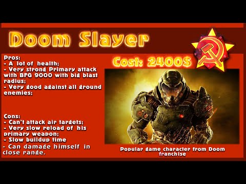 RA2 Yuri's Revenge: Expendables Mod - Doom Slayer Showcase