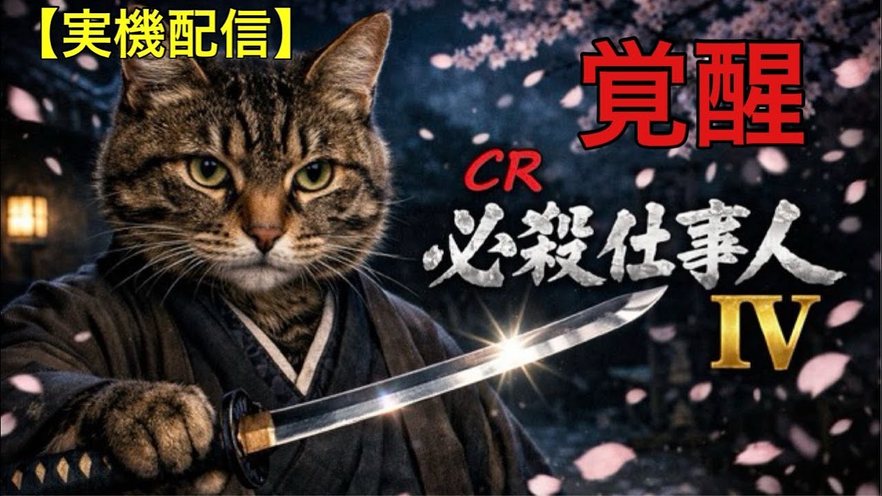 【実機配信】CR必殺仕事人Ⅳ｜激アツ来たら仕留める🔥爆連チャレンジ！初見歓迎。
