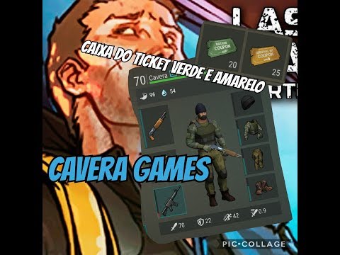 Mais loot Casamata Alfa! Ticket verde e amarelo!