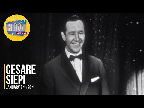 Cesare Siepi "Ebb Tide" on The Ed Sullivan Show
