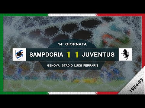 Serie A 1984-85, g14, Sampdoria - Juventus