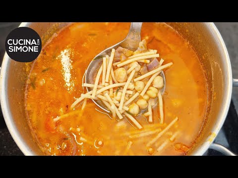 Pasta e Ceci anni 80 - Come la facevano Mamma e Nonna