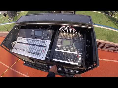 Hebron High School Drumline 2017 Soundboard Cam - SALEM
