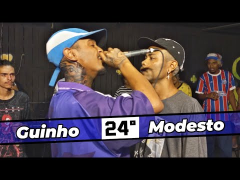 (ESQUENTOU🔥)GUINHO x MODESTO DO ABC  | 1ª Fase | 24ª Batalha da INÁCIA
