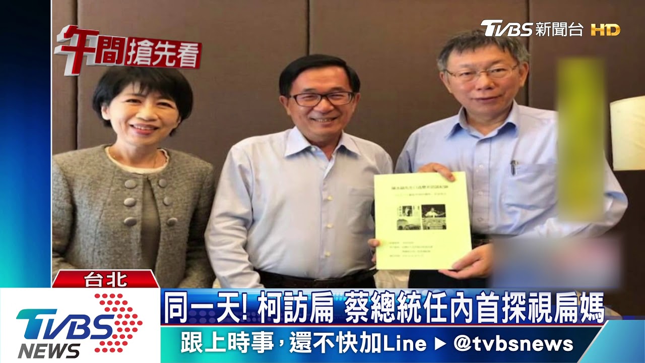 總統再上外媒發聲　突探扁媽鞏固深綠