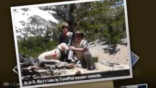 preview picture of video 'St. Mary's Lake & Glacier, Colorado Cmelville's photos around St. Marys, United States (canada)'