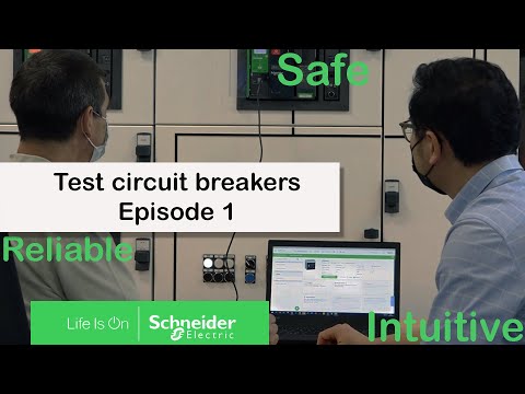 Test circuit breakers using EcoStruxure Power Commission - Episode1