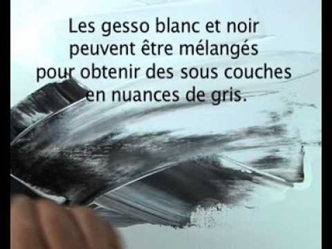 comment appliquer gesso