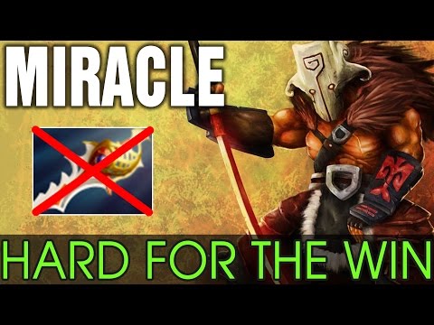 Miracle Juggernaut vs Sniper Middle - Hard for the Win