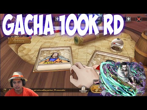 Gacha 100K RD Demi Mihawk New World, Banjir  New World, ini Rate Up ??? - One Piece Burning Will
