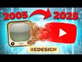 YouTube Evolution Logo Icon Player 2005 2025