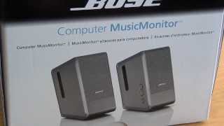 Video thumbnail for Bose Computer MusicMonitor Speakers (Unboxing) by SpendingWages