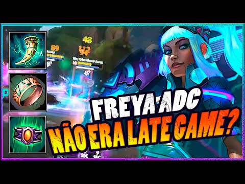 Freya com dano no EARLY game? | Freya Gameplay, SMITE BR